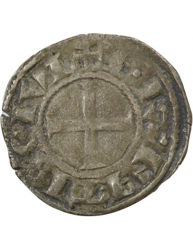 1 denier Billon 1186-1250 T Nantes