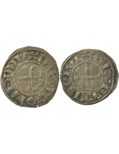 1 denier Billon 1186-1250 T Nantes