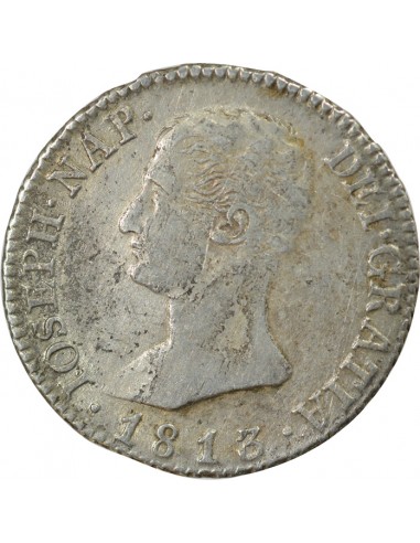 Espagne Joseph Napoléon 4 reales Argent 1813 AI Madrid