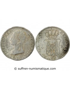 Espagne Joseph Napoléon 4 reales Argent 1813 AI Madrid