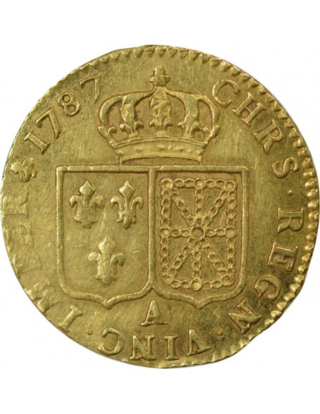 Louis XVI 1 louis d'or Or 1787 A Paris