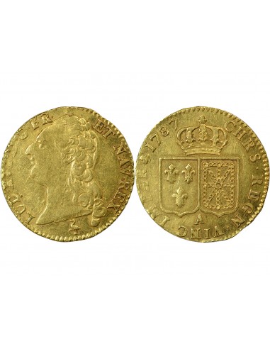 Louis XVI 1 louis d'or Or 1787 A Paris