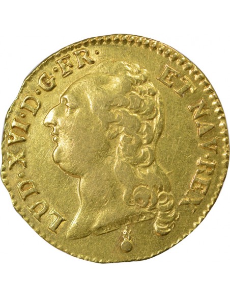 Louis XVI 1 louis d'or Or 1786 AA Metz