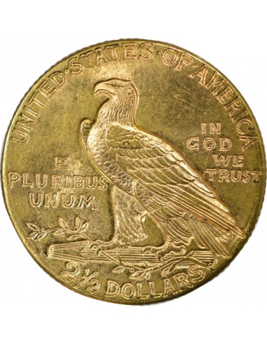 ETATS-UNIS, TETE D'INDIEN - 2 1/2 DOLLARS OR 1925 D DENVER
