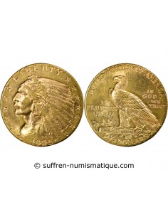 ETATS-UNIS, TETE D'INDIEN - 2 1/2 DOLLARS OR 1925 D DENVER