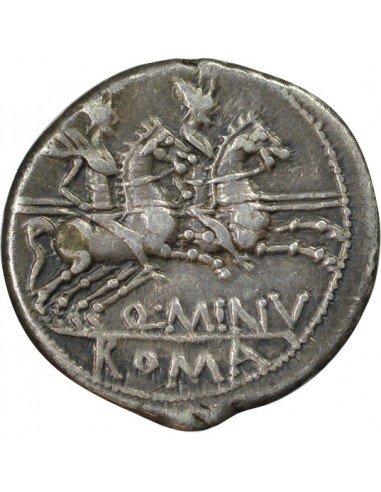 République Romaine 1 denier Argent 122 AV JC