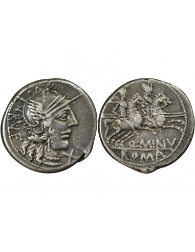 République Romaine 1 denier Argent 122 AV JC