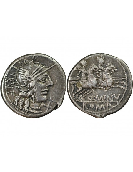 République Romaine 1 denier Argent 122 AV JC