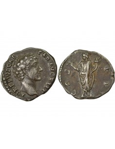 Rome Empire Marc Aurèle 1 denier Argent 140 R Rome 2
