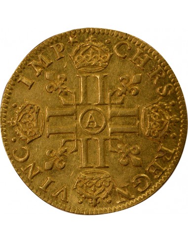 Louis XIII 1 louis d'or Or 1641 A Paris