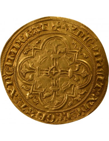 PHILIPPE VI DE VALOIS - DOUBLE D'OR 1340, 1e EMISSION
