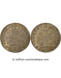 Portugal Jean VI du Portugal 400 Réis Argent 1810 Lisbonne