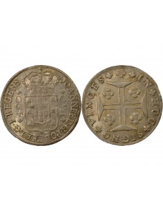 Portugal Jean VI du Portugal 400 Réis Argent 1810 Lisbonne 2