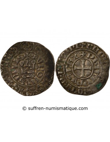 Philippe IV 1 maille tierce Argent 1306 - 1314