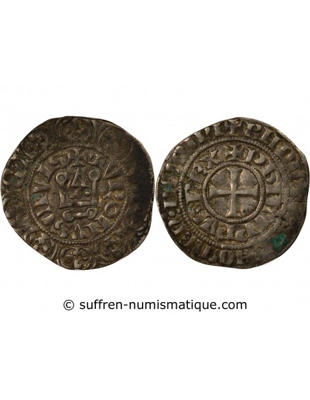Philippe IV 1 maille tierce Argent 1306 - 1314