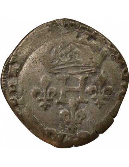 Henri III 2 sols Billon 1583? N Montpellier