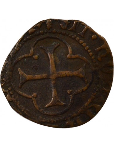 François Ier Double Tournois Cuivre 1515-1541