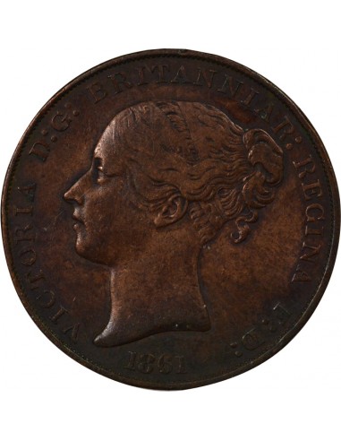 Jersey Victoria, Reine 1/13 shilling Cuivre 1861
