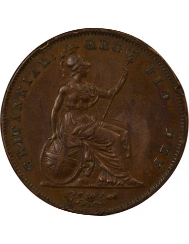 Royaume-Uni Victoria, Reine 1 penny Cuivre 1843 Londres