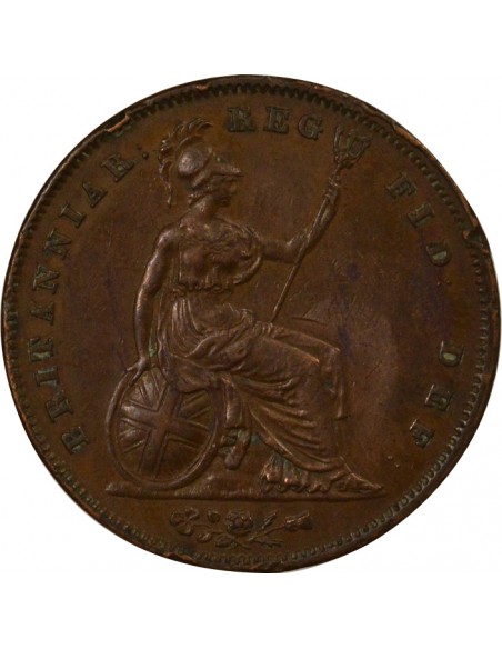 Royaume-Uni Victoria, Reine 1 penny Cuivre 1843 Londres