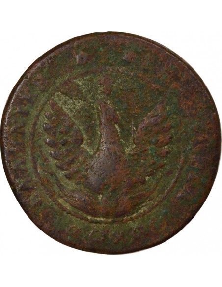 GRÈCE, REPUBLIQUE - 10 LEPTA 1830 EGINE