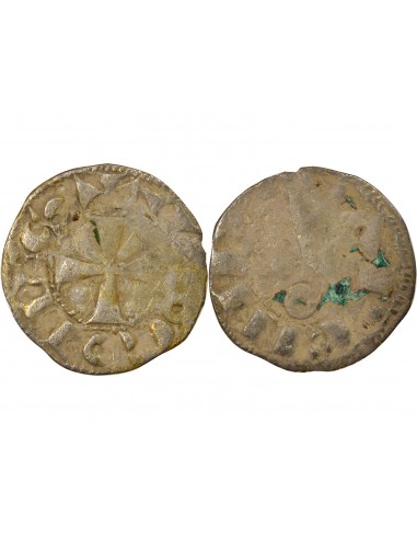 COMTE DE LA MARCHE, HUGUES IX / HUGUES X DE LUSIGNAN – DENIER 1199/1249