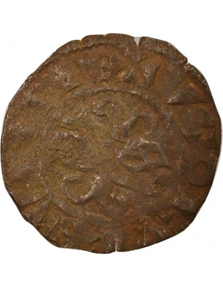 DUCHE DE BOURGOGNE, HUGUES IV – DENIER 1218-1272 DIJON