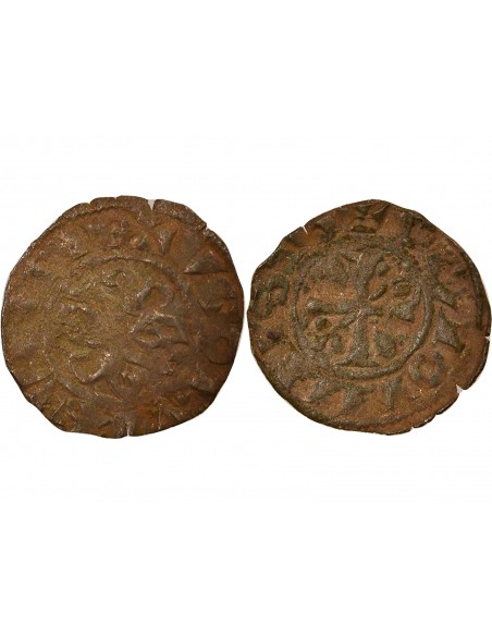 DUCHE DE BOURGOGNE, HUGUES IV – DENIER 1218-1272 DIJON