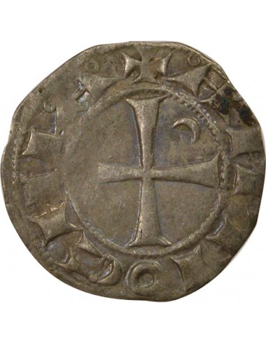Bohémond III Denier Argent 1149 - 1163 Antioche