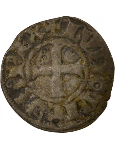 Louis IX dit Saint Louis Denier Tournois Billon 1240-1270