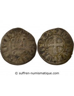 Louis IX dit Saint Louis Denier Tournois Billon 1240-1270