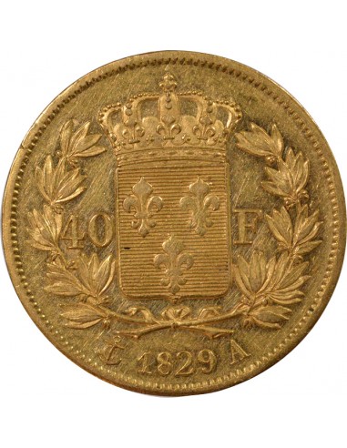 CHARLES X﻿ - 40 FRANCS OR 1829 A PARIS﻿