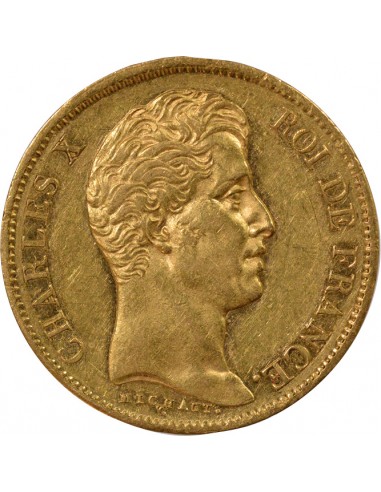 CHARLES X﻿ - 40 FRANCS OR 1829 A PARIS﻿