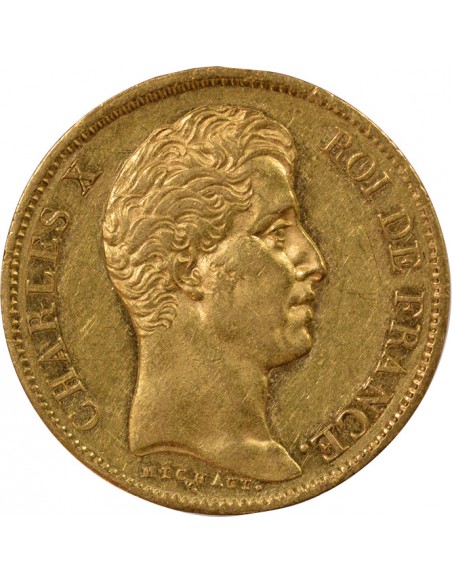 CHARLES X﻿ - 40 FRANCS OR 1829 A PARIS﻿