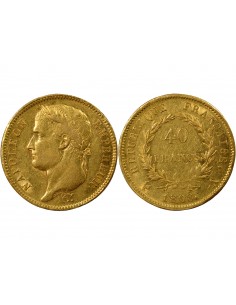 NAPOLEON Ier﻿ - 40 FRANCS OR 1808 A PARIS﻿ 2