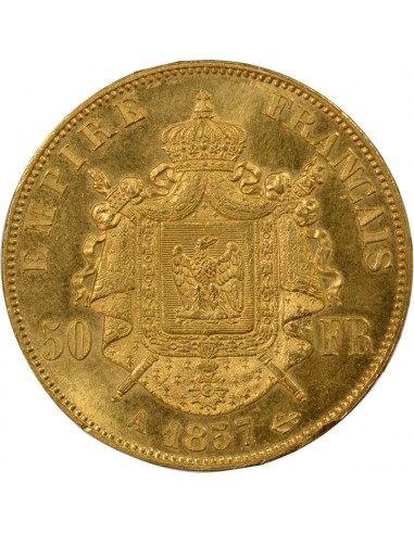 Napoléon III 50 Francs Or 1857 A Paris