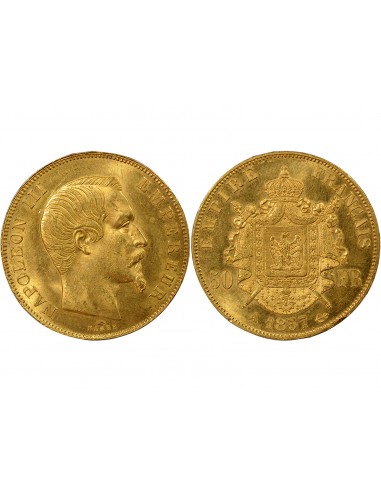 Napoléon III 50 Francs Or 1857 A Paris