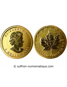 CANADA, ELISABETH II - DOLLAR OR 2014 OTTAWA