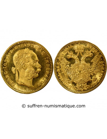 Autriche François Joseph, Empereur d'Autriche, Roi de Hongrie 1 ducat Or 1915 A Vienne