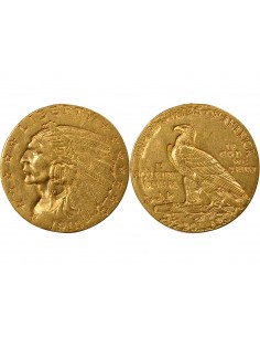 Etats Unis d'Amérique 2,5 Dollars Or 1910 Philadelphie 2