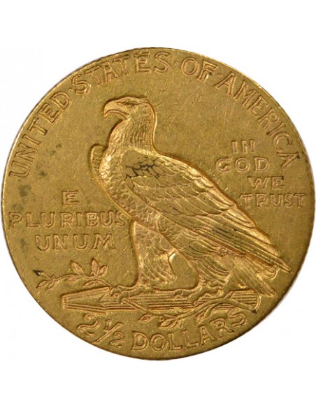 Etats Unis d'Amérique 2,5 Dollars Or 1911 Philadelphie