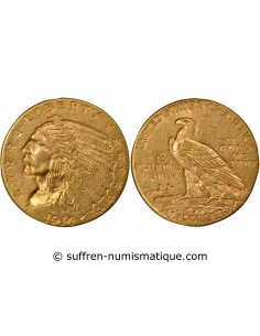 Etats Unis d'Amérique 2,5 Dollars Or 1914 Philadelphie