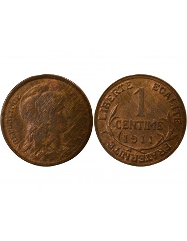 1 centime Bronze 1911 A Paris
