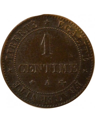 Centime Bronze 1874 A Paris