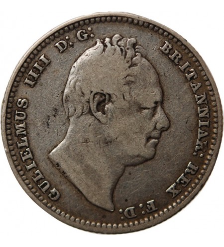 ANGLETERRE, GUILLAUME IV - SHILLING ARGENT 1834﻿