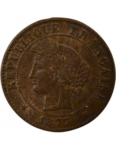 Cérès - Centime 1877 A Paris 1 centime Bronze 1875 A Paris