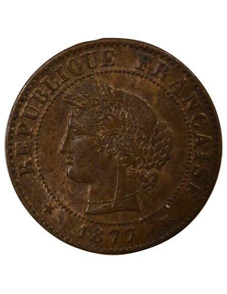 Cérès - Centime 1877 A Paris 1 centime Bronze 1875 A Paris