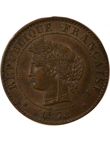 1 centime Bronze 1878 K Bordeaux