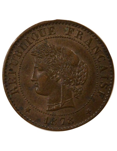 1 centime Bronze 1878 K Bordeaux