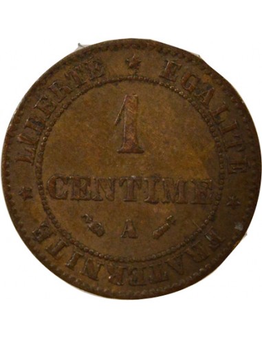 1 centime Bronze 1894 A Paris